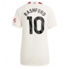 Manchester United Marcus Rashford #10 Tredjedrakt Kvinner 2023-24 Kortermet